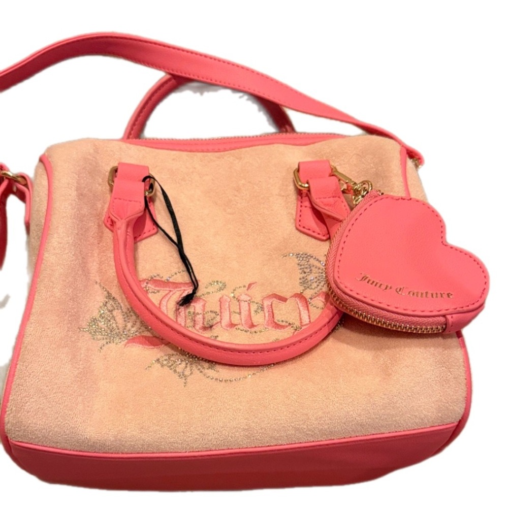 Juicy Couture‎ Wingin It Speedy Satchel Pink NWT